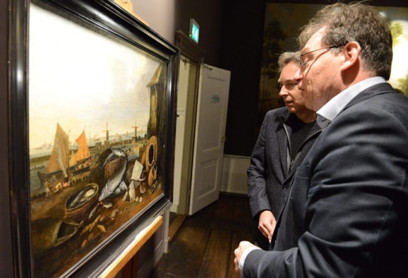 Ad Geerdink (rechts) en Stephan Warnik