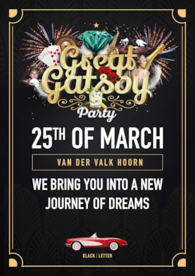 Flyer Great Gatsby