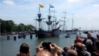 Aankomst Halve Maen