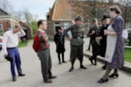 De personages van het educatief WOII programma in Zuiderzeemuseum Foto Frank Bedijs