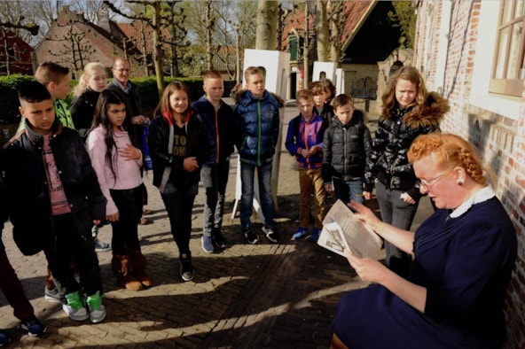 Educatief WOII programma in Zuiderzeemuseum Foto Frank Bedijs 