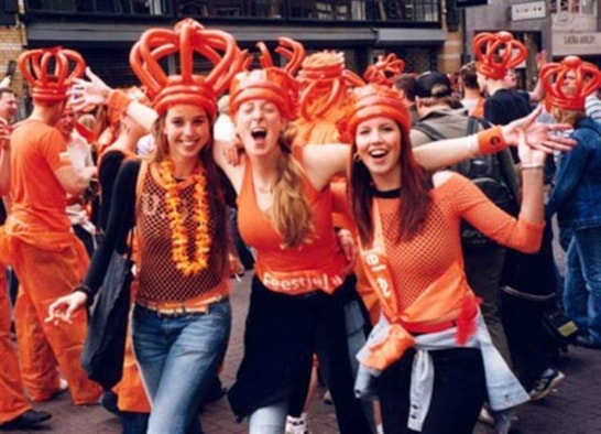Koninginnedag een paar jaar geleden