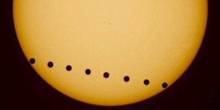 Mercurius gaat voor de zon langs