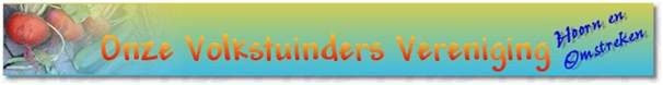 Onze Volkstuinders Vereniging Hoorn en Omstreken