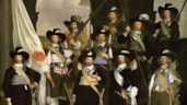 Vier vendels van de Hoorndse schutterij - Pronkstuk in het Westfries Museum