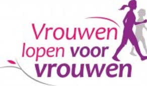 Vrouwen lopen voor vrouwen-logo