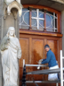 Koepelkerk deur