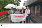 Foto tweet van wethouder Tap
