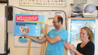 De Piramide trotse meester Björn van Pelt 