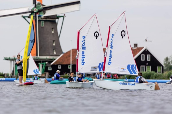 Optimist on Tour bij Zaanse Schans_2016