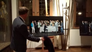 19b PB Eigentijds schuttersportret met voorzitter Alex Kamps