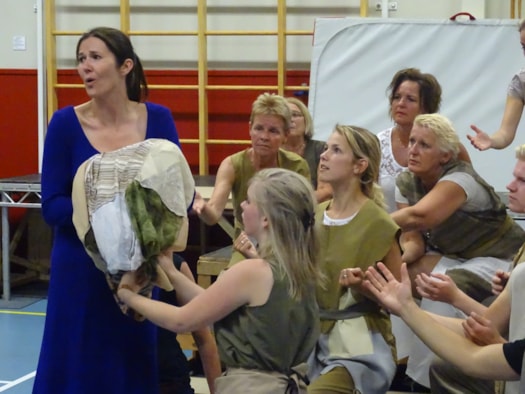 Repetitiefoto Aida door Musicalvereniging Abbekerk