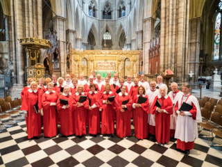 Martinus Cantorij in Westminster voor altaar '16. Foto Andries van Dekken