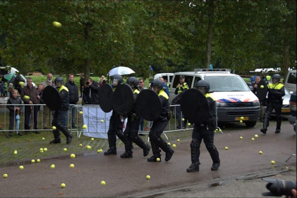 Demonstratie hulpverlenersdag 2