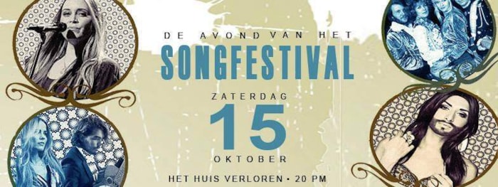 De avond van het songfestival