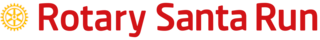 Rotary Santa run logo