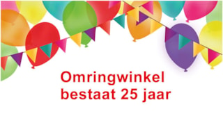 Omringwinkel 25 jaar