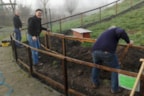 Konijnenpaleis in aanbouw