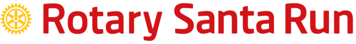 Rotary Santa run logo
