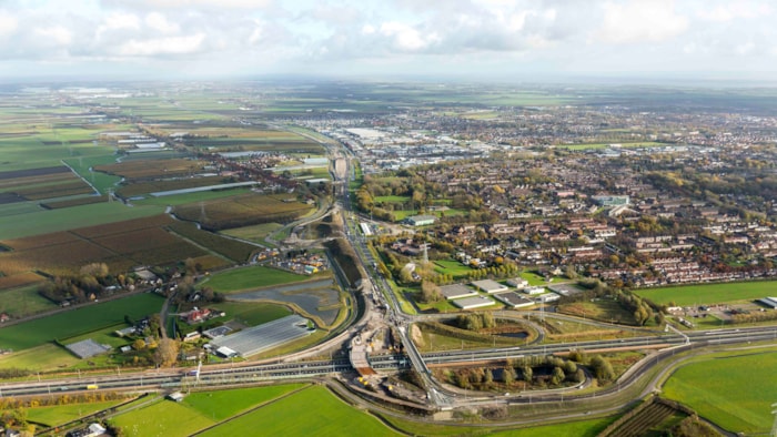 N23-Aansluiting-A7-Hoorn-Noord-Foto-Aerovista-Luchtfotografie