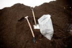 Compost scheppen