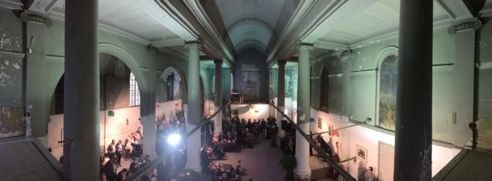 Open dag St Michaelskerk panorama