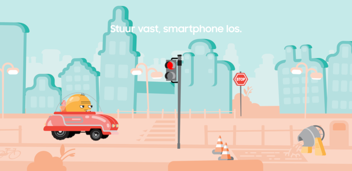 Stuur vast smart ohone los