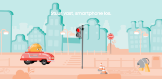 Stuur vast smart ohone los