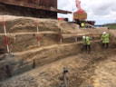 Middeleeuwse zeedijk