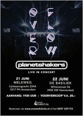 Flyer Planet Shakers