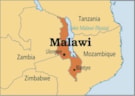Malawi-kaart