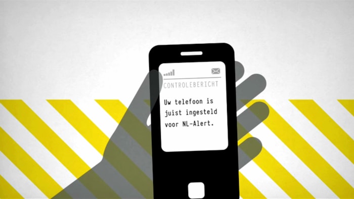 nl-alert telefoon instellen