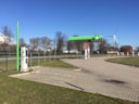 Orange Gas station