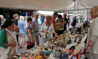Gezellige markt
