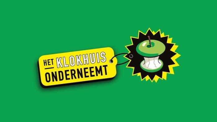 Het klokhuis onderneemt