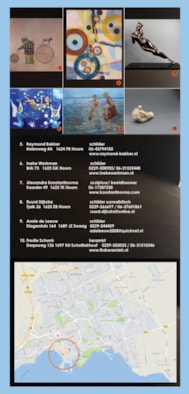 Routekaart binnenzijde