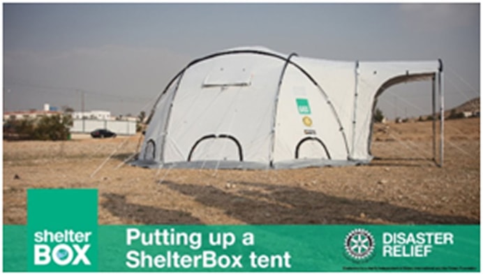 Shelterbox tent