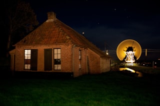 Licht in het buitenmuseum