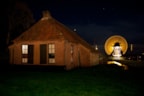Licht in het buitenmuseum