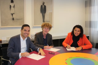 Ondertekening samenwerkingsovereenkomst