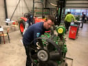 Mike in aan de slag in de kwalificatieronde