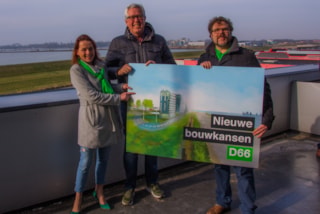overhandiging D66-voorstel wonen