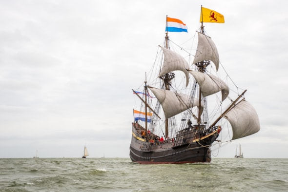 Halve Maen 14 mei in Lelystad Robert Gort