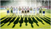 Old stars walking footbaal