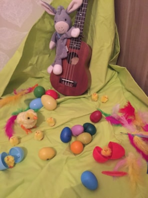 Muziek op schoot