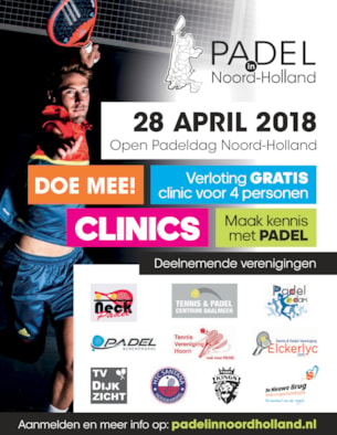 Padel Noord-Holland Poster