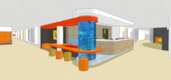 Knooppunt zitje speelwand aquarium