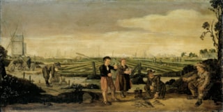 09 PB Lage Landen Vissers en boeren Arent Arentsz circa 1630,collectie Rijksmuseum