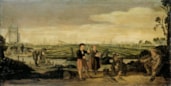 09 PB Lage Landen Vissers en boeren Arent Arentsz circa 1630,collectie Rijksmuseum