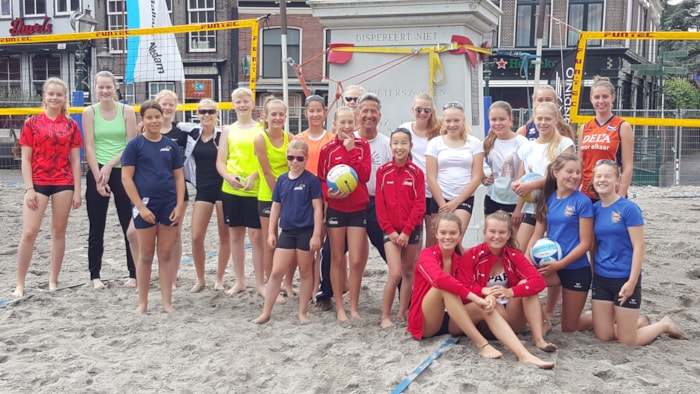Foto jeugd beachvolleybal 2017
